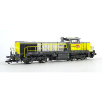 Motorová lokomotiva  Vossloh DE 18, SNCF Réseau, žluto-šedá, zvuková verze, VI. epocha, Arnold HN9082S