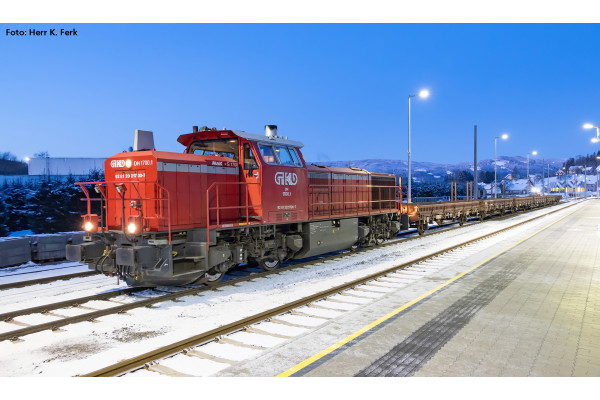 Motorová lokomotiva řady G1700, GKB, VI. epocha, analogová verze, H0, Piko 59179