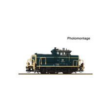 Motorová lokomotiva 261 634-0, DB, béžová/modrá, IV. epocha, TT, Roco 7380041