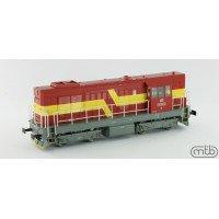Motorová lokomotiva 742 028, ČD, V. epocha, H0, MTB H0CD742028