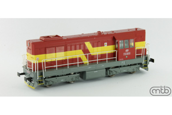 Motorová lokomotiva 742 028, ČD, V. epocha, H0, MTB H0CD742028