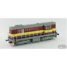 Motorová lokomotiva T 466.2364, ČSD, IV. epocha, H0, MTB H0CSDT4662364
