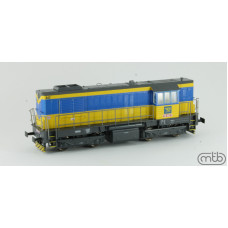Motorová lokomotiva 740 442, OKD, V. epocha, H0, MTB H0OKD740442