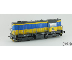 Motorová lokomotiva 740 442, OKD, V. epocha, H0, MTB H0OKD740442
