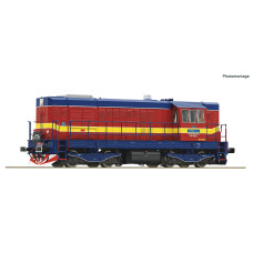 Motorová lokomotiva T 466.2369 „ELEKTRONIK“, ČSD, zvuková verze, IV. epocha, H0, Roco 7310134