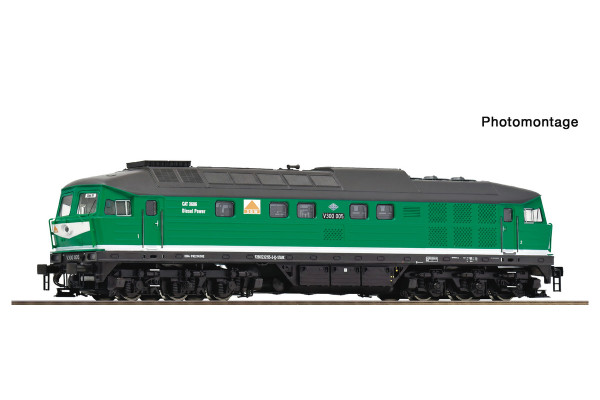 Motorová lokomotiva V 300 005, SBW, "Ludmilla", zvuková verze, VI. epocha, TT, Roco 7390033 Motorová lokomotiva V 300 005, SBW, "Ludmilla", zvuková verze, VI. epocha, TT, Roco 7390033
