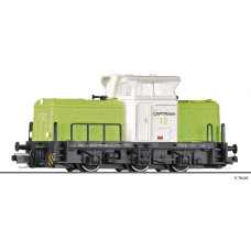 Motorová lokomotiva řady 710, Captrain, VI. epocha, freelance model, TT, model Galerie Tillig 2026, Tillig 502455