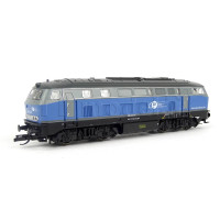 Motorová lokomotiva 225 002-5, Eisenbahngesellschaft Potsdam mbH, VI. epocha, TT, DOPRODEJ, Tillig 02724