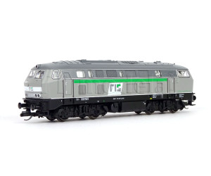Motorová lokomotiva 218 468, Regio Infra Service Sachsen GmbH, VI. epocha, TT, jednorázová série 2021, DOPRODEJ, AKCE !, Tillig 04703 E