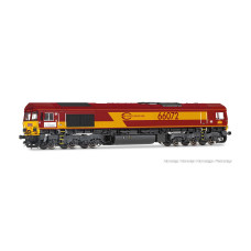 Motorová lokomotiva Class 66,  Euro Cargo Rail, analogová verze, VI. epocha, TT, Arnold HN9081