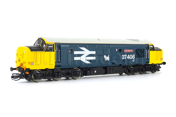Motorová lokomotiva Class 37, Co-Co, 37408, ,,Loch Rannoch“, BR, zvuková verze, IV.–V. epocha, TT, Hornby TT3035TXSM