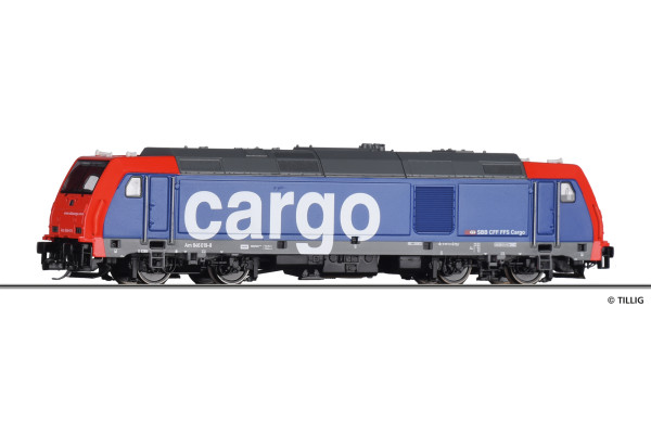 Motorová lokomotiva TRAXX Am 846, SBB-Cargo, ze setu, VI. epocha, TT, Tillig 502551