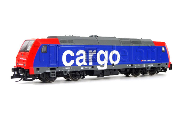 Motorová lokomotiva TRAXX Am 846, SBB-Cargo, ze setu, VI. epocha, TT, Tillig 502551