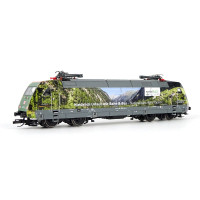 Elektrická lokomotiva 101 019-8 „Fahrziel Natur“, DB AG, VI. epocha, TT, jednorázová série 2025, DOPRODEJ, Tillig 02321 E