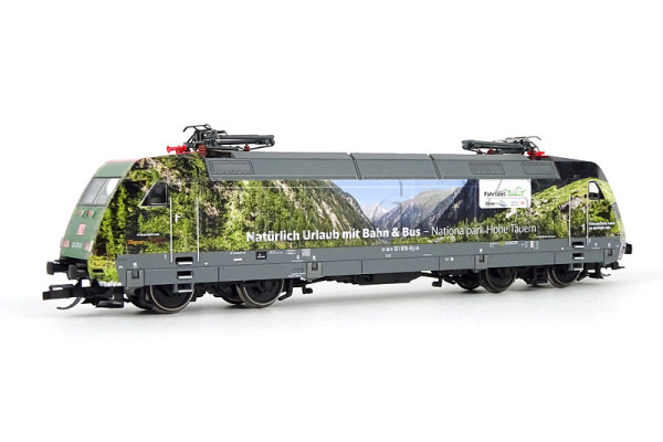 Elektrická lokomotiva 101 019-8 „Fahrziel Natur“, DB AG, VI. epocha, TT, jednorázová série 2025, Tillig 02321 E