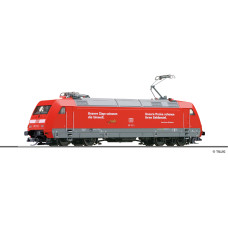 Elektrická lokomotiva 101 112-1, "Unsere Preise schonen Ihren Geldbeutel", DB AG, V. epocha, REEDICE, TT, Tillig 502582