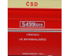 Elektrická lokomotiva S 499.1019, ČSD, IV. epocha, zvuková verze, TT, limitovaná série pro DS model, Piko 71453
