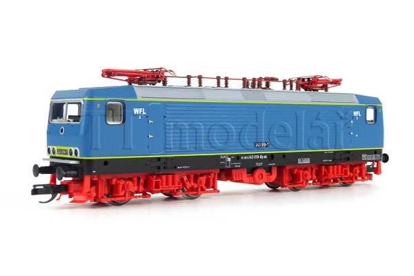 Elektrická lokomotiva 243 019-7, Wedler Franz Logistik GmbH & Co. KG, VI. epocha, jednorázová série 2026, TT, Tillig 04352 E Elektrická lokomotiva 243 019-7, Wedler Franz Logistik GmbH & Co. KG, VI. epocha, jednorázová série 2026, TT, Tillig 04352 E