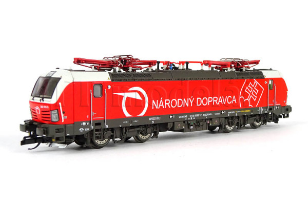 Elektrická lokomotiva řady 383, S Rail Lease / ZSSK, VI. epocha, TT, Tillig 04833