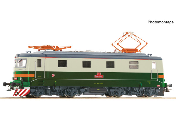 Elektrická lokomotiva E 469.1018, ČSD, zvuková verze, IV. epocha, H0, Roco 7510181