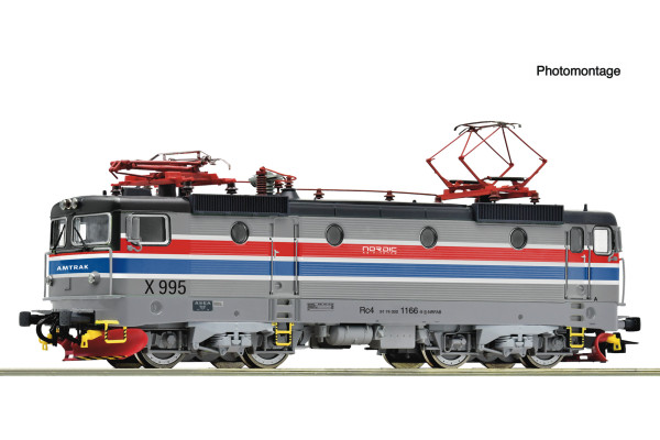 Elektrická lokomotiva Rc4 1166, Nordic Re-Finance, zvuková verze, VI. epocha, H0, Roco 7510210