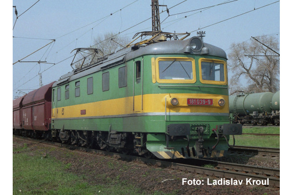 Elektrická lokomotiva řady 181, ČD, V. epocha, zvuková verze, H0, Piko 21028