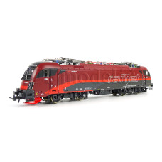 Elektrická lokomotiva řady 1216, Railjet, ÖBB, analogová verze, VI. epocha, H0, Roco 7500182 Elektrická lokomotiva řady 1216, Railjet, ÖBB, analogová verze, VI. epocha, H0, Roco 7500182