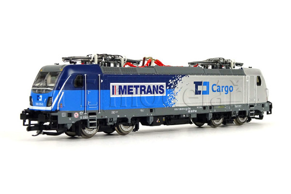 Elektrická lokomotiva řady 388 015, Metrans ČD Cargo, VI. epocha, zvuková verze, TT, Piko 47809