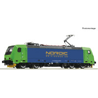 Elektrická lokomotiva 482 038-0, Nordic Re-Finance, analogová verze, VI. epocha, H0, Roco 7500167