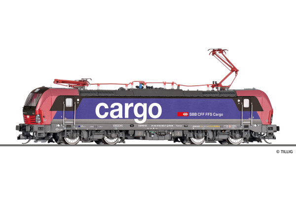 Elektrická lokomotiva řady 193, SBB Cargo, VI. epocha, TT, Tillig 04819 Elektrická lokomotiva řady 193, SBB Cargo, VI. epocha, TT, Tillig 04819