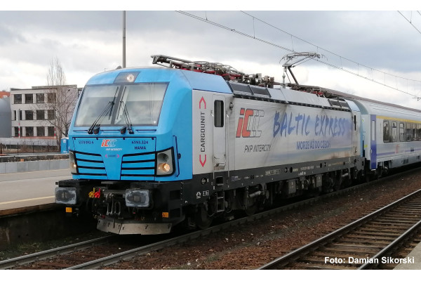 Elektrická lokomotiva řady 193 „Vectron“, PKP IC, VI. epocha, zvuková verze, H0, Piko 21804