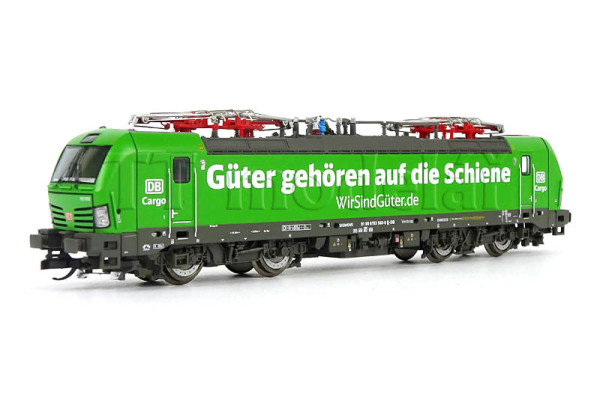 Elektrická lokomotiva Vectron řady 193, DB AG, "Güter gehören auf die Schiene", VI. epocha, TT, Piko 47394