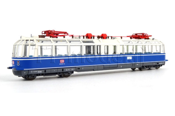 Vyhlídkový elektrický vůz 491 001-4, DB, analogová verze, V. epocha, TT, Kres 4911 Vyhlídkový elektrický vůz 491 001-4, DB, analogová verze, V. epocha, TT, Kres 4911