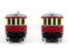 Set motorového a řídicího vozu, VT 137, VS 145, DR, III. epocha, TT, Tillig 02857