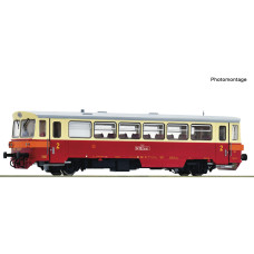 Motorový vůz M 152.0, ČSD, s oranžovým priuhem, zvuková verze, IV. epocha, H0, Roco 7710024