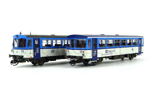 Motorový vůz 810 472-1 s přípojným vozem, ČD, analogová verze, VI. epocha, TT, DOPRODEJ, Roco 7780004 Motorový vůz 810 472-1 s přípojným vozem, ČD, analogová verze, VI. epocha, TT, DOPRODEJ, Roco 7780004