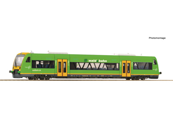 Motorový vůz 650 653-8, Waldbahn, zvuková verze, VI. epocha, TT, Roco 7790008