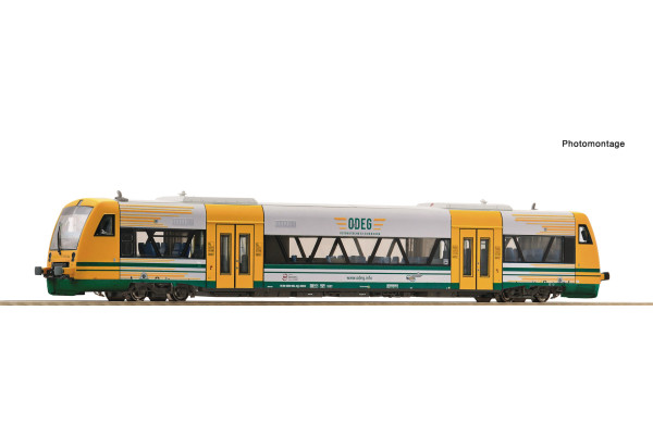 Motorový vůz VT 650 6084-6, ODEG, analogová verze, VI. epocha, TT, Roco 7780009