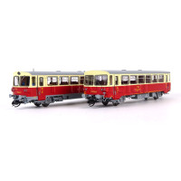 Motorový vůz M 152 0047 s přívěsným vozem Blm, ČSD, IV. epocha, zvuková verze, TT, DOPRODEJ, Roco 7790001