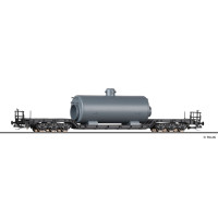 Hlubinový vůz řady SSt 49, DB, ložený parním kotlem, III. epocha, TT, Tillig 95017