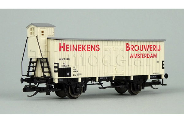 Chladicí vůz „Heinekens Brouwerij Amsterdam“, NS, III. epocha, TT, DOPRODEJ, Tillig 17395