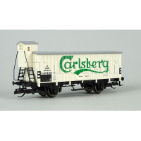 Chladicí vůz, "Carlsberg", DSB, III. epocha, TT, model Galerie Tillig 2023, Tillig 502274