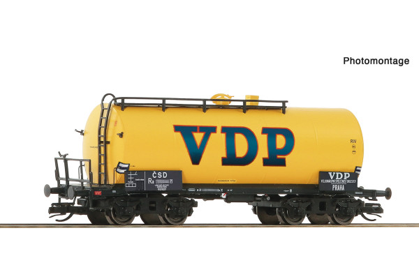 Kotlový vůz Ra, ČSD, "VDP", III.–IV. epocha, TT, Roco 6680039