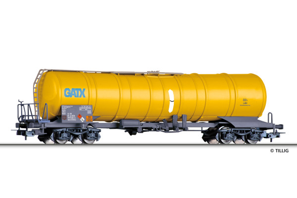 Kotlový vůz Zans, GATX Rail Germany GmbH, VI. epocha, H0, Tillig 76799