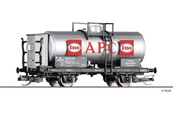 Kotlový vůz „APC / ESSO“, NS, II. epocha, TT, Tillig 95877