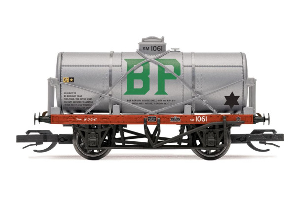 Kotlový vůz BP/Shell, 12T, III. epocha, TT, Hornby TT6028