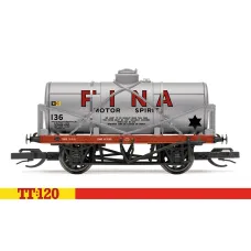 Kotlový vůz 12T ,,Fina”, 136, III. epocha, TT, Hornby TT6047