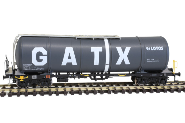 Kotlový vůz Zans 88, GATX Lotos, černý, VI. epocha, TT, IGRA MODEL 96200084