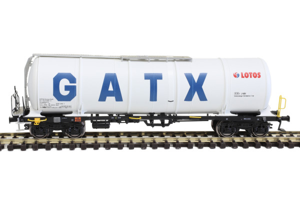 Kotlový vůz Zans 88, GATX Lotos, bílý, VI. epocha, TT, IGRA MODEL 96200085