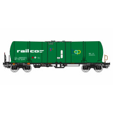 Kotlový vůz Zacns 88 Railco BOP, zelený, VI. epocha, H0, IGRA MODEL 96210040